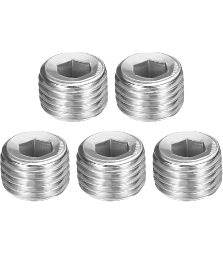 Amazon.com: JoyTube M14 x 1.5 Stainless Steel Pipe Plug Hex Head